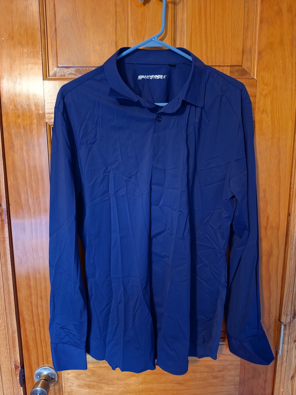 Men's Long-Sleeve Dress Shirt - Deep Navy